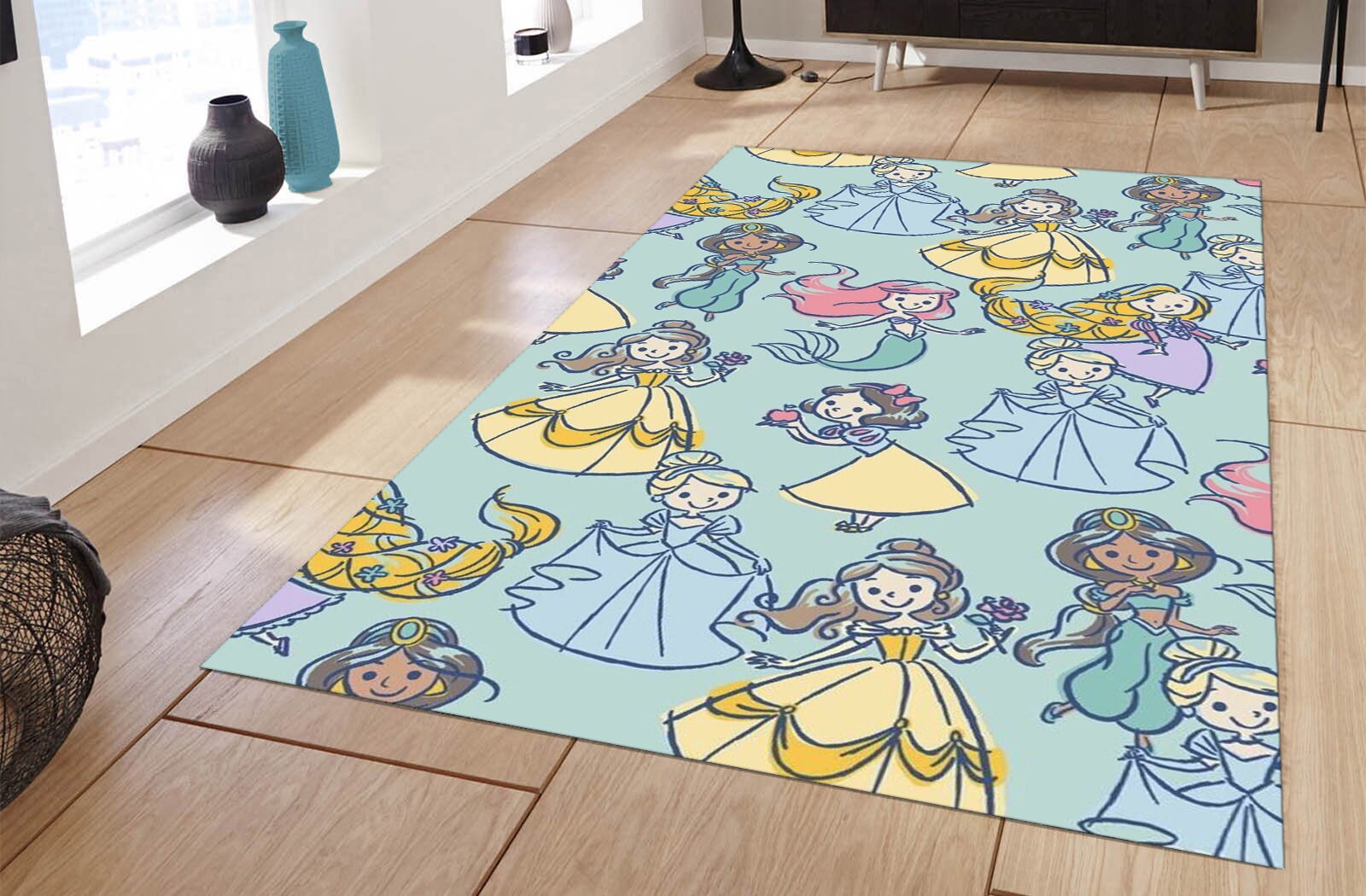 Discover Princess Rug, Fairytale Princess Rug, Funny For Kids Rug,Modern Kids Room,Kids Room Rug,Kids Room Decor, Gift For Him Her,Gifts for Kids