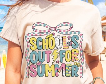 School's Out for Summer PNG: Teacher Appreciation Clipart (Digital Download)