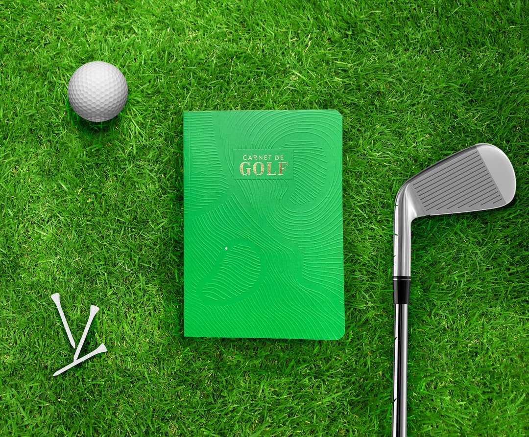 Golf Notebook Etsy