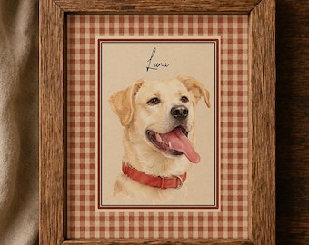 Watercolor Pet Portraits