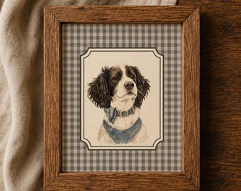 Custom Pet Portrait Vintage Style | Hand Drawn Pet Portrait from Photo Antique Oval Frame Pet Art | Retro Dog Memorial Gift DIGITAL DOWNLOAD