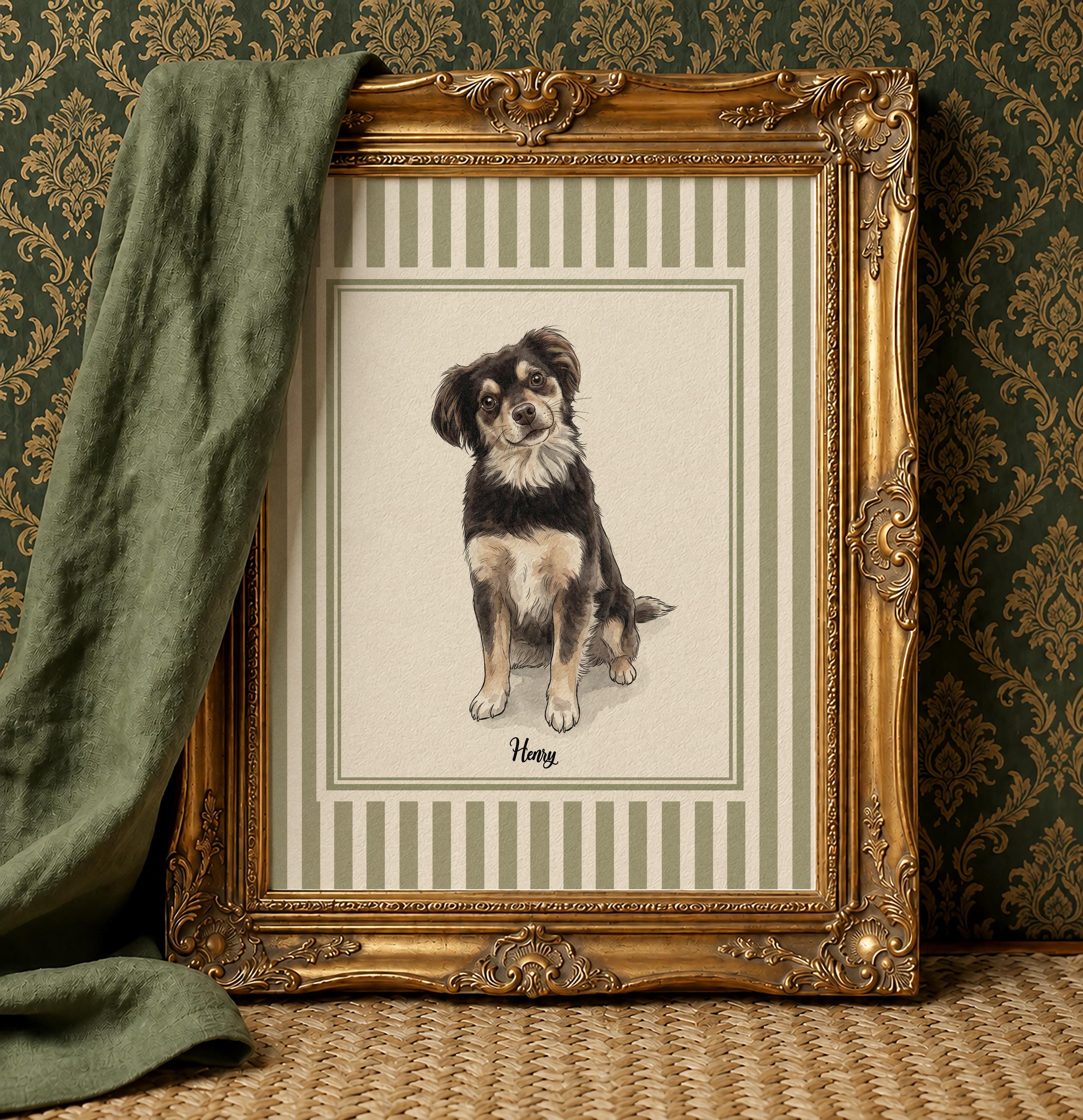 Antique Dog - Etsy