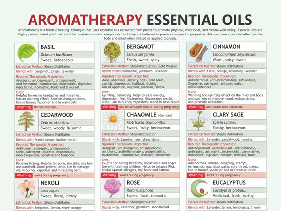 Aromatherapy Essential Oil Chart, Digital Download PDF, Essential Oil  Chart, Therapeutic Oils, Stress Relief - Etsy Sweden
