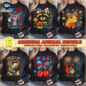 America PNG Bundle, Coquette America Png, 4th Of July Png, USA Flag Png, Patriotic Shirt Designs Png, Funny, Commercial Use, Digital File