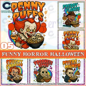 Funny Horror Character PNG, Horror Png Bundle, Funny Horror Quotes Png, Horror Halloween Clipart, Love Horror Movie, Skull Png, Digital File