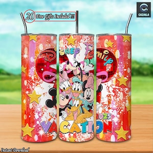 Cartoon Freunde Png, 20 Unzen Skinny Tumbler Sublimation Designs Png, Frohes Neues Jahr 2025, Familienurlaub 2025, Trendy 2025 Png, Digitale Datei