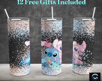Cartoon Character 20 Oz Skinny Tumbler Sublimation Design, Halloween Cup Tumbler Straight And Tapered Wrap Png, Digital Download PNG