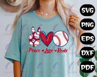 Peace Love Baseball Svg, Baseball Svg ,Vector, Vinyl, Eps, Png, Digital Download