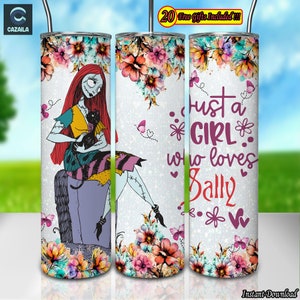 Villain Cartoon Character Png, 20oz Skinny Tumbler Sublimation Designs Png, Flowers Png, Mother's Day Png, Instant Digital Download