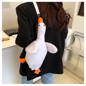 Duck Crossbody Bag, Goose Bag, Duck Bag, Women Bag, Crossbody Bag, Animal Bag, School Bag, Funny Bag, Everyday Bag, Suck Shape Bag, Duck