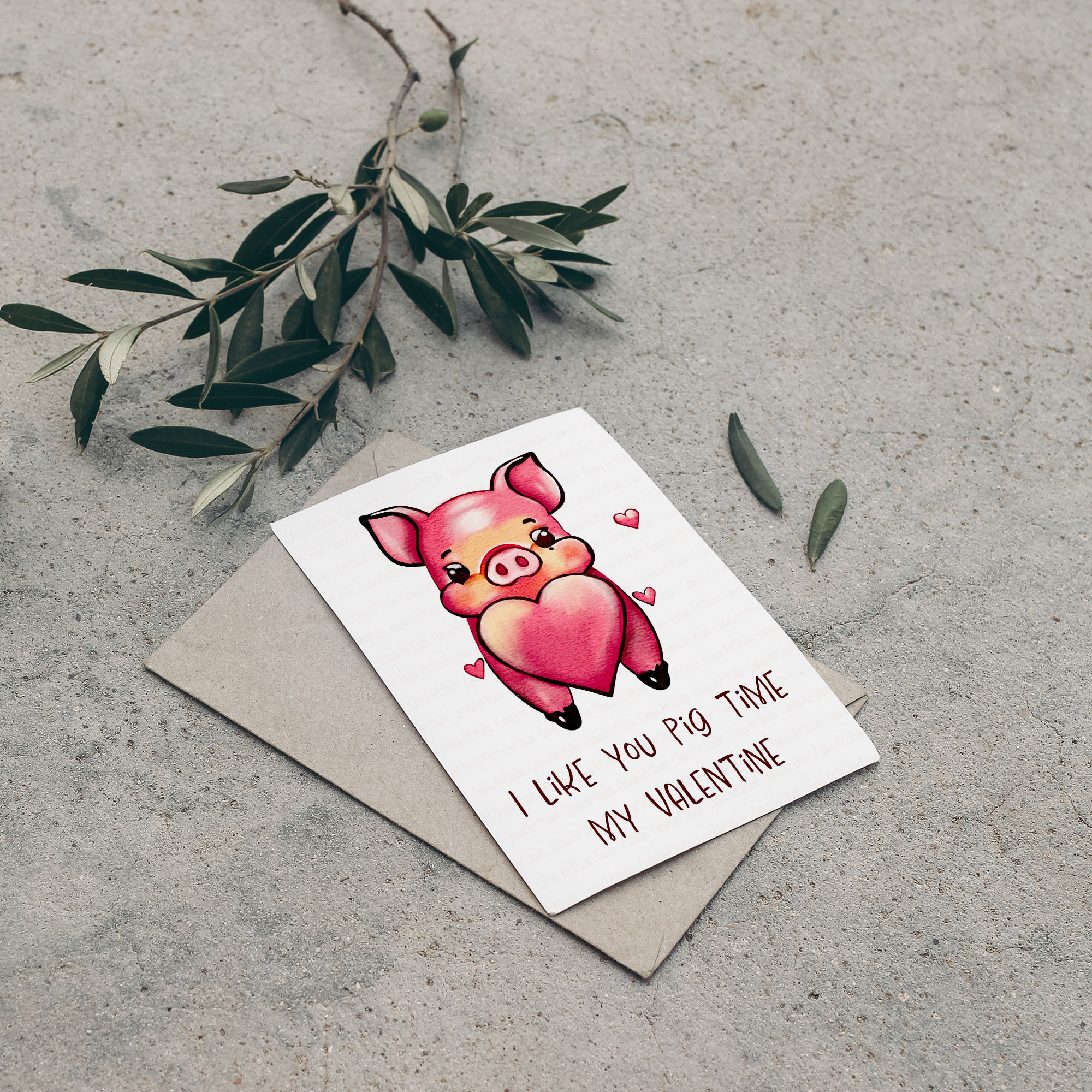 Printable Valentines Day Card Print at Home! Express Your Love With ...