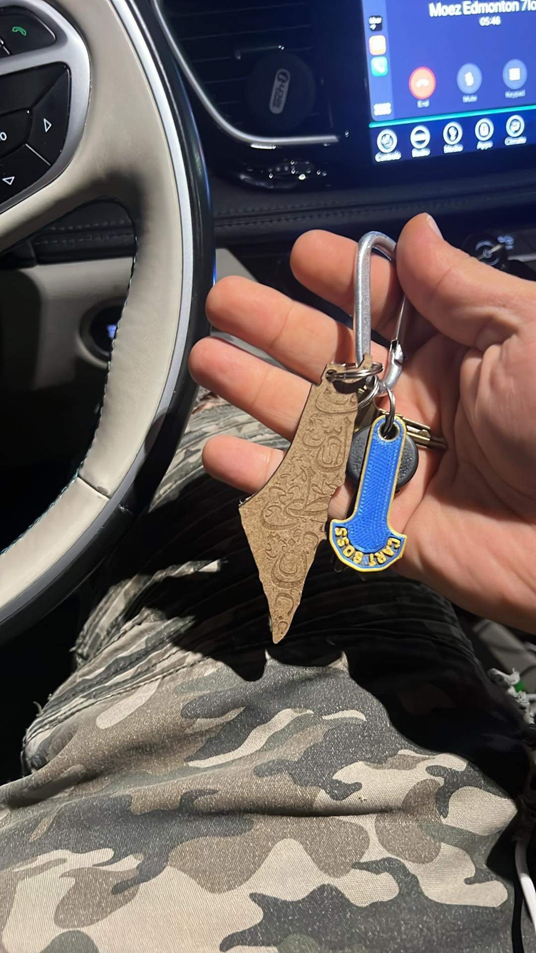 Palestine Map Keychain - Etsy