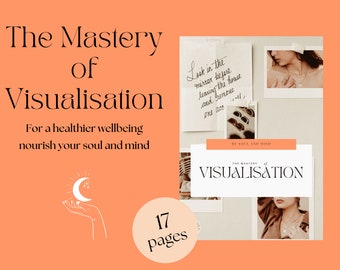 E-bok om visualisering // digital nedladdning av e-bok, direktnedladdning, guidad meditation, nedladdningsbar pdf