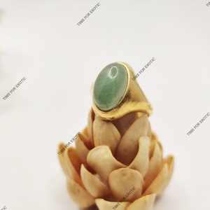 Natural Jade Ring, Green Jade Ring, 92.5% Silver Ring, Jade Ring, Silver Ring With Jade, Solid Sterling Silver Ring, (All sizes available)