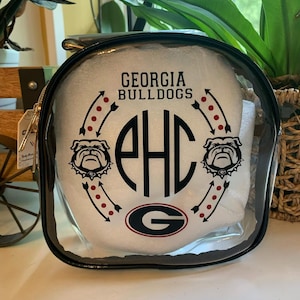 Georgia Bulldogs Durchsichtige Umhängetasche
