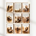 25 Martin Luther King Jr Day Inspirational Quotes | MLK Black History Month Posters, Juneteenth Bulletin Classroom Decor, Digital Download