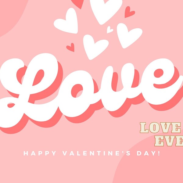 Valentinsdaycard, download card, gift card, digital, love