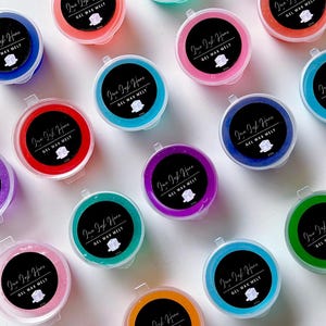 Gel Wachs schmilzt Probe 20g stark duftende Wachs Schmelztöpfchen | Lang anhaltender Raumduft | Stark duftend | Mehrere Duftoptionen | 1oz Töpfe