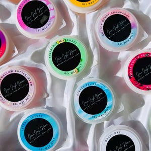 Gel Wax Melts 40g Strong Scented Wax Melt Pots | Long Lasting Home Fragrance | Highly Fragrance | Multiple Scent Options