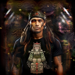Cihuateteo T-shirt - Aztec Goddess of Life & Death tee