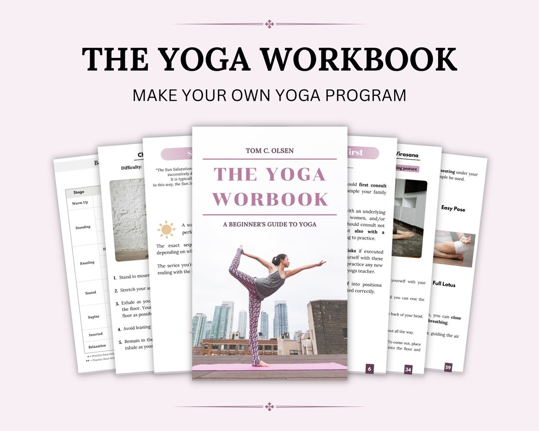 Yoga for Beginners Ebook: Make Your Own Yoga Program | Yoga Stress ...
