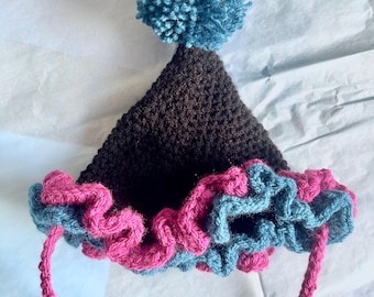 Crochet Mini Hat. Design Your Own! : Handmade Clown/Birthday