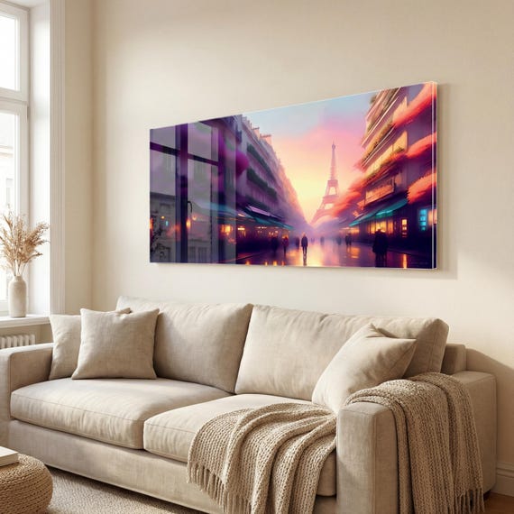 Tableau panoramique parisien