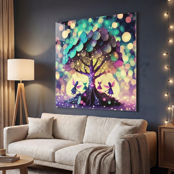 Arbre de Lumière Féérique — Plexiglas
