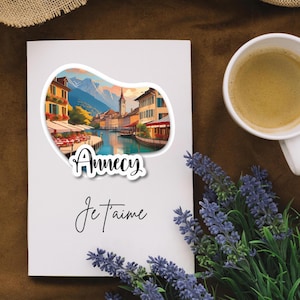 Annecy Instant Downloadable "Annecy" – Picturesque Landscape Stickers of France