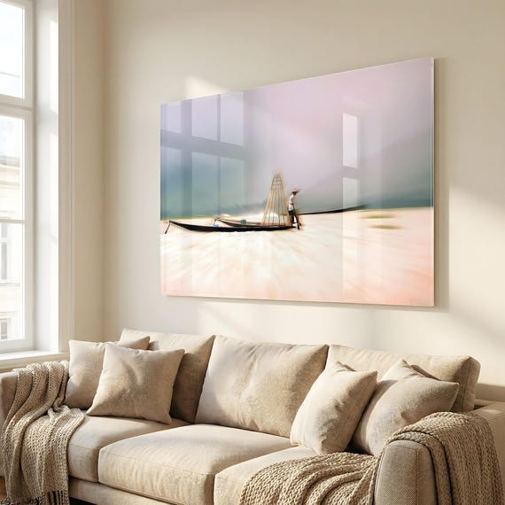 Pêcheur Birman – Plexiglas – Édition Limitée