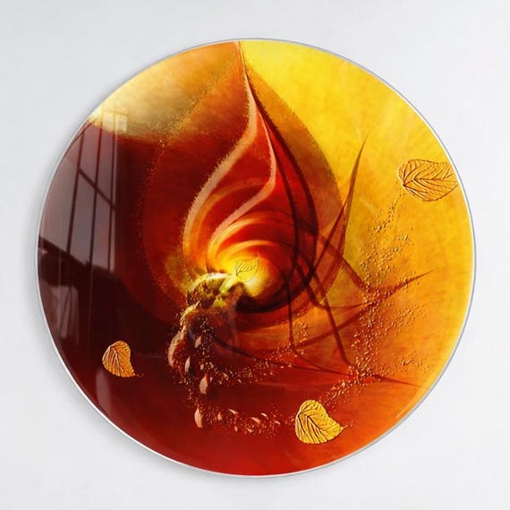 Feuille d’Or – Plexiglas Contemporain