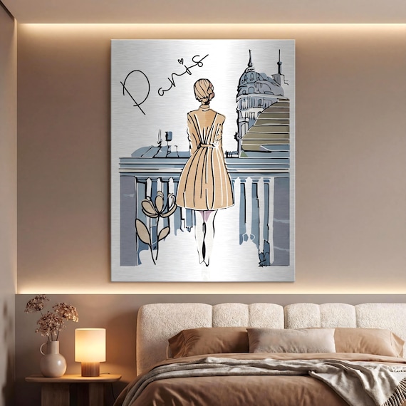 Rêverie parisienne – aluminium brossé