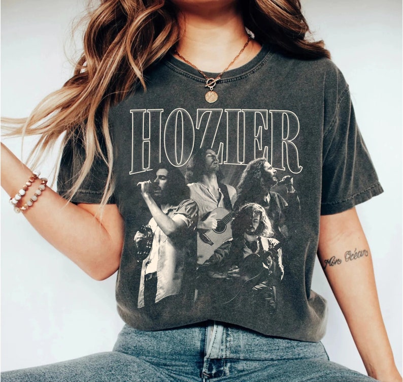 Hozier Concert Graphic 2024 Tee, Unreal Unearth 2024, Album Hozier 2024