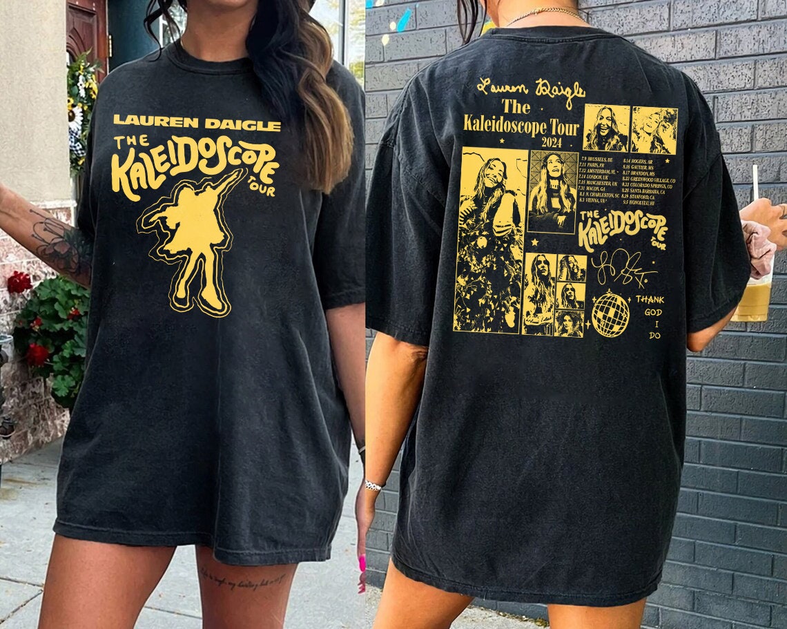Lauren Graphic Daigle 2024 Tour, The Kaleidoscope Tour 2024 Shirt