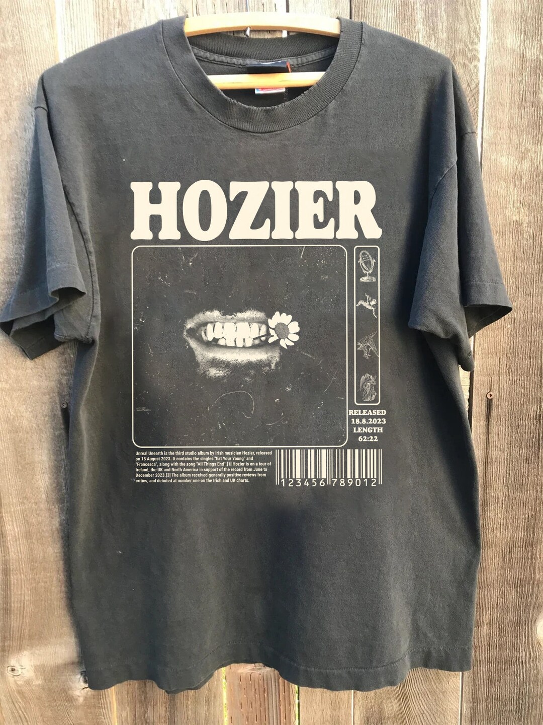 Hozier Album 2024 Graphic Tour, Unreal Unearth 2024, Album Hozier 2024