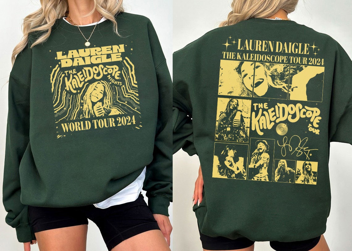 Vintage Lauren Daigle Shirt, Lauren Daigle The Kaleidoscope Tour Shirt