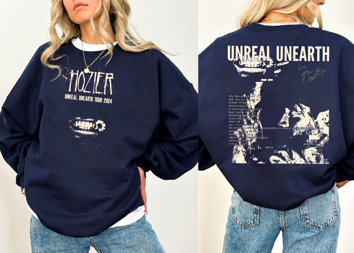 Hozier unreal unearth 2side , Hozier unreal unearth tour 2024 sold by