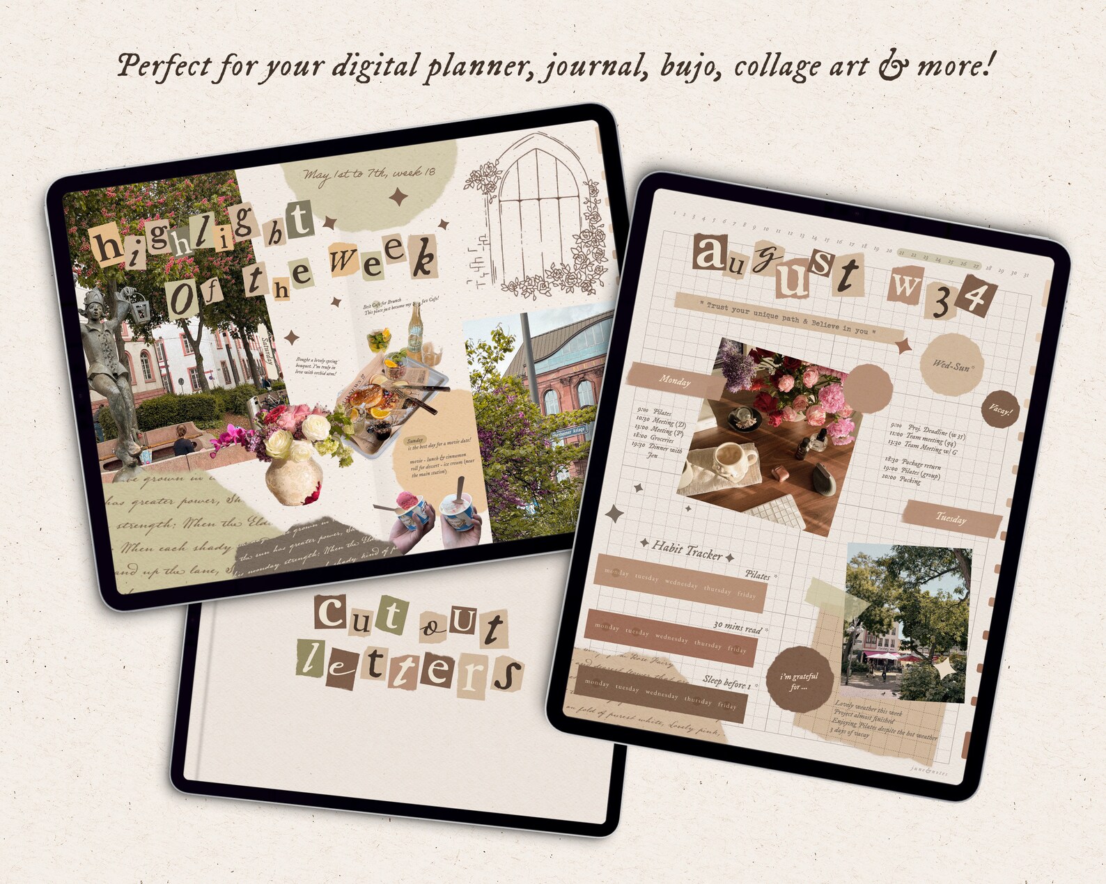 380 Magazine Cutout Letters Ransom Note Digital Stickers Vintage ...