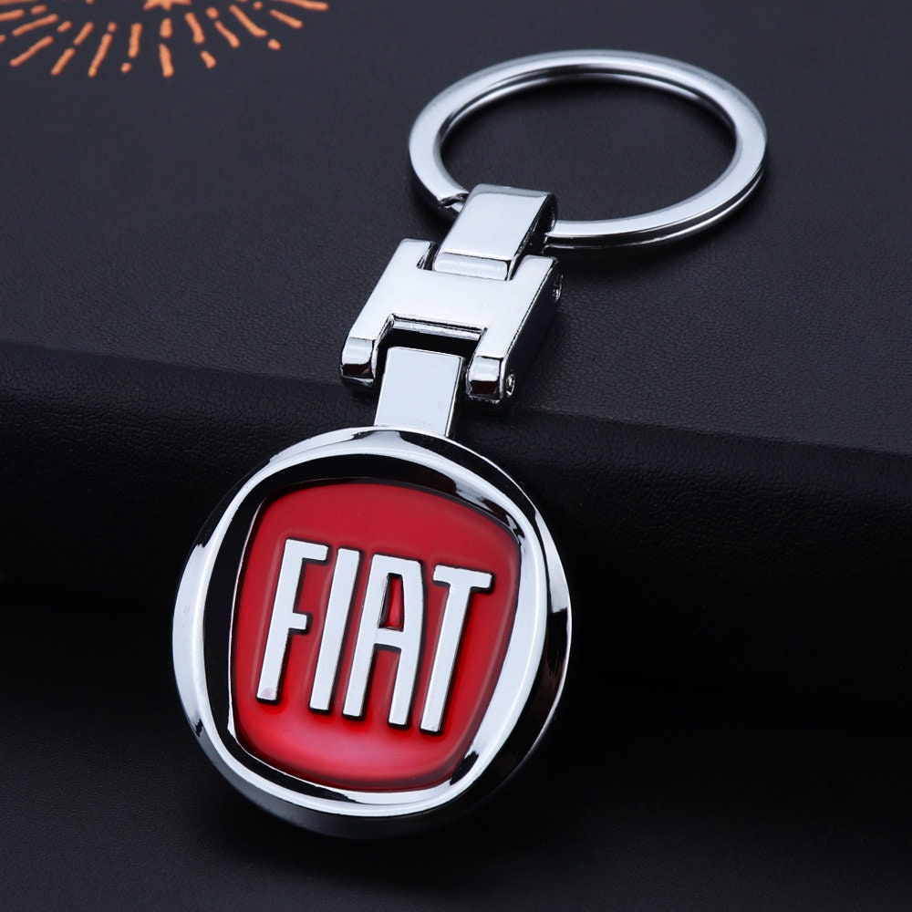 Leather Keychain for FIAT 500 – Boostnatics