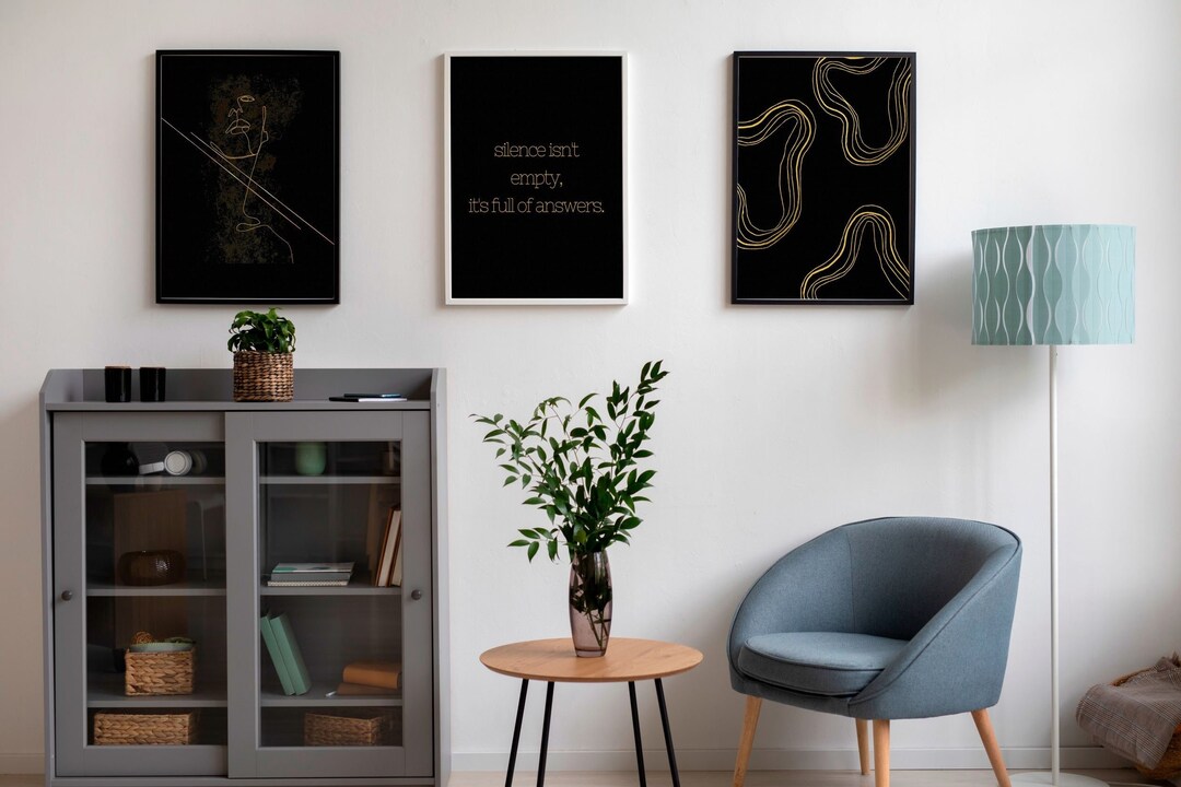 Minimal Set of Three - Digital Art Print - Wall Art - Printable ...