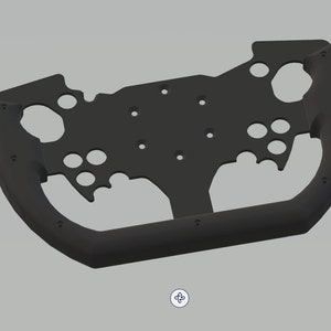 Open Top Wheel Files for Fanatec Podium Endurance Button Module