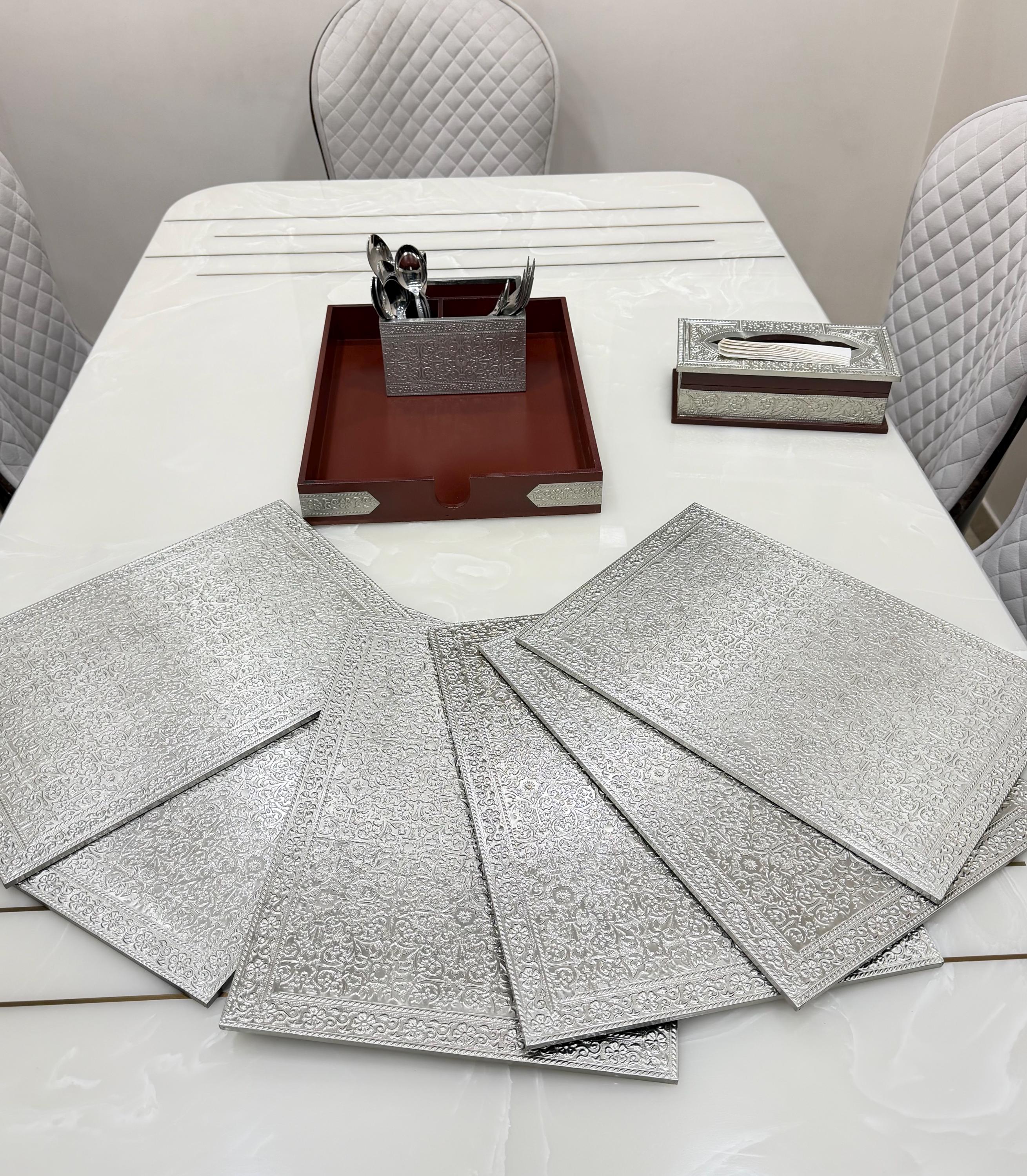 Tischset silber