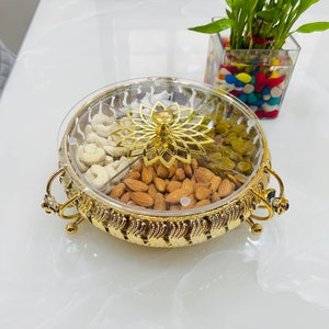 Deutsches Silber-Trockenobst, Einweihungsgeschenk, königliche Servierbox, Küchenutensilien, Muttertagsgeschenk, Korporationsgeschenkbox, Schmuckschatulle / Schatulle