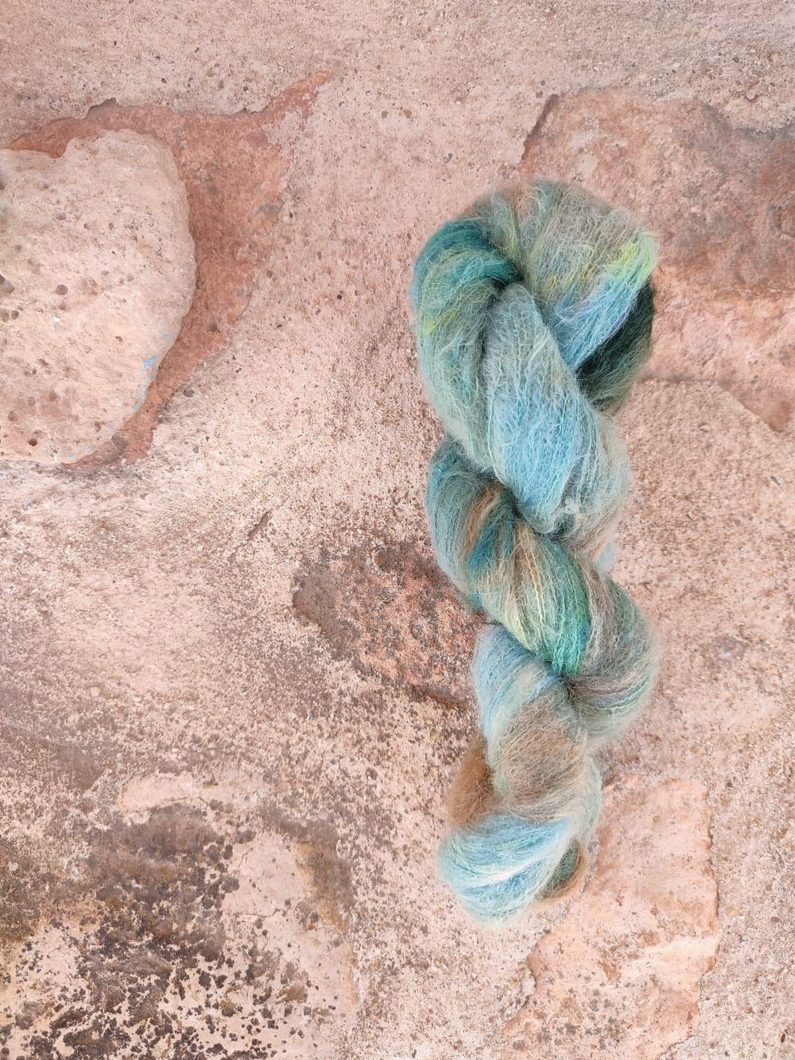knitting a shawl on circular needles