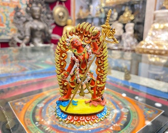 9cm, Vajrayogini Statue, High Quality, Traditional Color Finishing, Handmade in Nepal