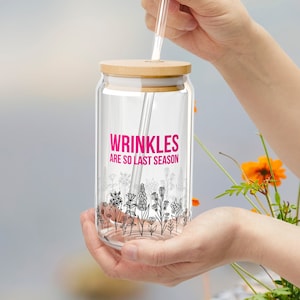 Esthetician Glass Mug: Cosmetic Nurse Gift, Travel Coffee Tumbler