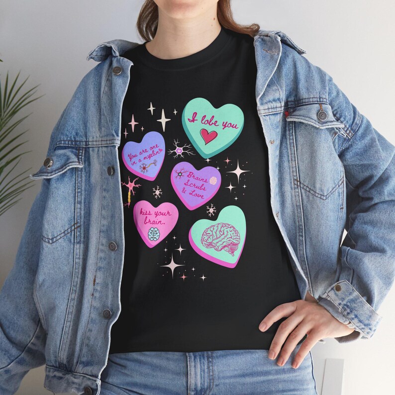 Enfermera neuro de San Valentín PNG Anatomía cerebral Archivo digital Neurología RN Imprimible EEG Tecnología Gráfico / Neurociencia svg Divertido Te lobulo Descargar imagen 2