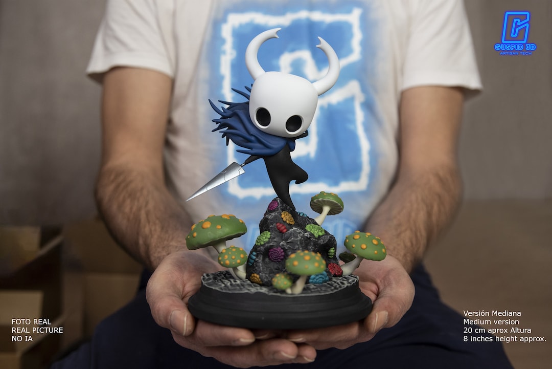 Figure 3D. Hollow Knight. Sculpture. Hollow Knight Statuette. Player