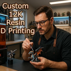 Custom resin 3D printing / 12K resin printing / On-demand printing / Rapid prototyping/custom design