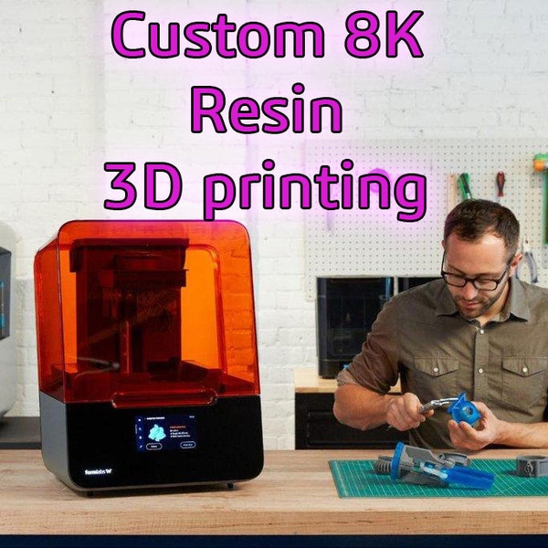 Impresión 3D de resina personalizada / Impresión de resina 12K / Impresión bajo pedido / Creación rápida de prototipos